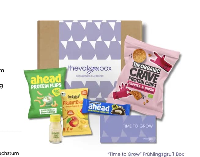 Snackbox „Time to Grow“ für die Lars Krüger GmbH