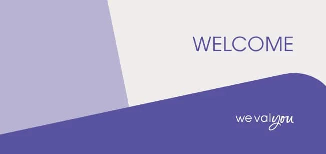 Grußkarte „Welcome“